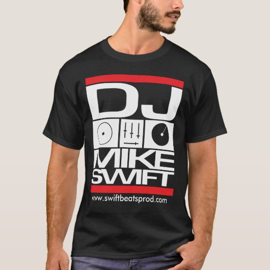 DJ Mike Swift T-Shirt (Voorkant)