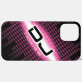 DJ Modern Pink Coque (Diagonal) (Retour (horizontal))