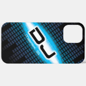 DJ Modern Sky Blue Coque (Diagonal) (Retour (horizontal))