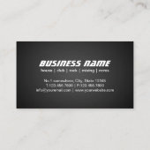 DJ Modern Stylish Platenspeler Vinyl Recoder Mixer Visitekaartje (Achterkant)