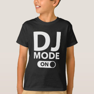 DJ-modus ingeschakeld T-shirt