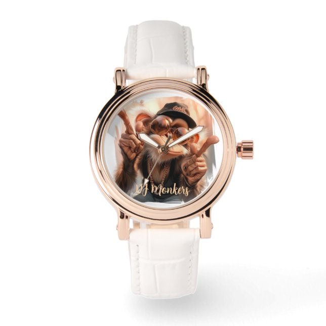 DJ Monkers Horloge (Voorkant)