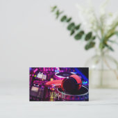 DJ Music Carte de visite (Debout devant)