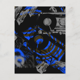 DJ Music Cassette Briefkaart