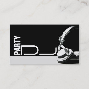 DJ Music Club Entertainment Carte de visite 
