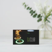 DJ Music Club Entertainment Carte de visite     (Debout devant)