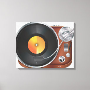 DJ Music Player Canvas Afdruk