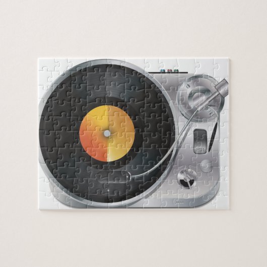 DJ Music Player Legpuzzel (Horizontaal)