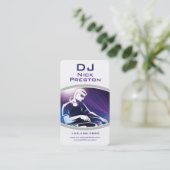 DJ Music Visitekaartje (Staand voorkant)