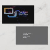 DJ Music Visitekaartje (Voorkant / Achterkant)