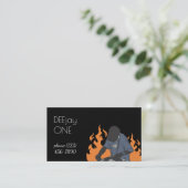 Dj Musician Visitekaartje (Staand voorkant)