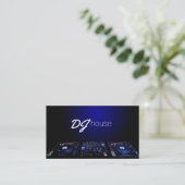 DJ, Musique, Carte de visite de divertissement (Debout devant)