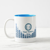 Dj muzikale mok gepersonaliseerd (Links)