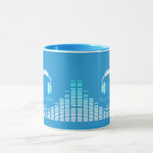 Dj muzikale mok gepersonaliseerd (Midden)