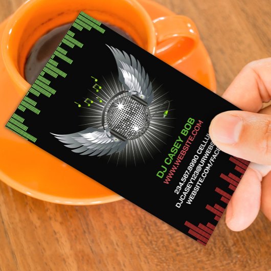 DJ Night Club Carte de visite