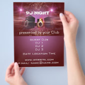 DJ Night Flyer (Hand)