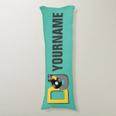 DJ nom personnalisé et couleur coussin du corps (Devant (Vertical))