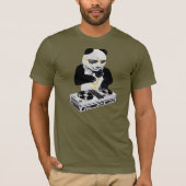 DJ Panda Bling Bling T-shirt (Voorkant)