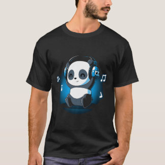 Dj Panda Hoofdtelefoons T-shirt