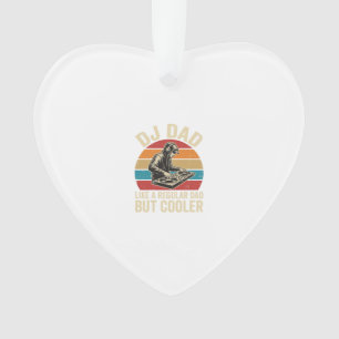 DJ Papa Maar Koeler Vintage Zonsondergang Vector D Ornament