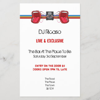 DJ Party Flyer
