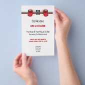 DJ Party Flyer (Hand)