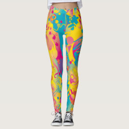 DJ-Patterned Women's Leggings