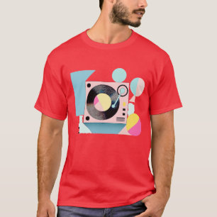 DJ PLATENSPELER 5 T-SHIRT