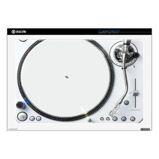 Dj Platenspeler Achtergrond Skin Voor Laptop