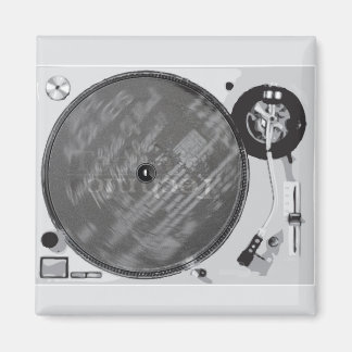DJ Platenspeler Magneet