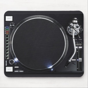 DJ Platenspeler Mousepad Muismat