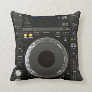 DJ Platenspeler Pillow Kussen