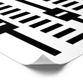 DJ Platenspeler Poster (Hoek)