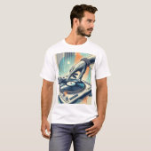 DJ Platenspeler T-Shirt Design (Voorkant volledig)