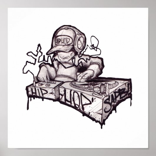 dj poster (Voorkant)