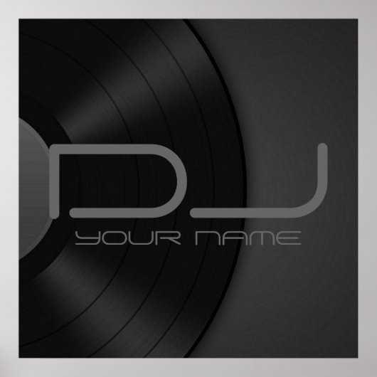 DJ POSTER (Voorkant)
