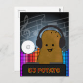 DJ Potato Custom Briefkaart (Voorkant / Achterkant)