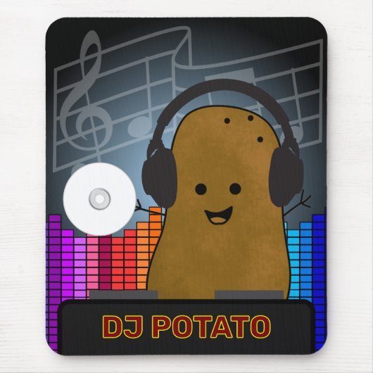 DJ Potato Custom Muismat (Voorkant)