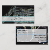 DJ professionnel et carte de visite VJ (Devant / Derrière)