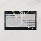 DJ professionnel et carte de visite VJ (Dos)