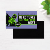 DJ Profile Cards Visitekaartje (Bureau)