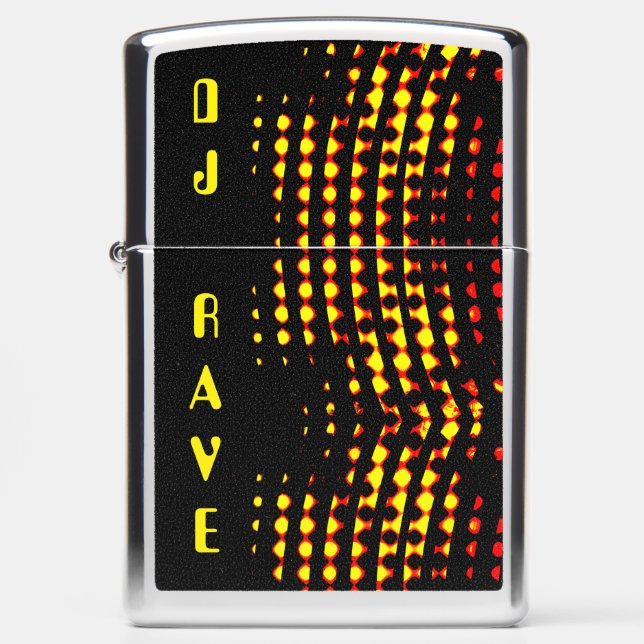 DJ Rave Zippo Lighter (Voorkant)