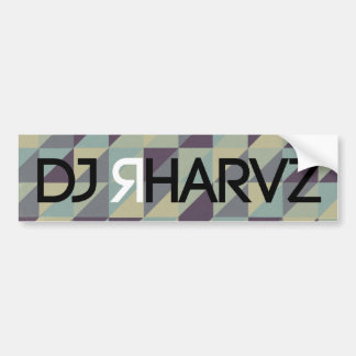 DJ RHARVZ BUMPERSTICKER