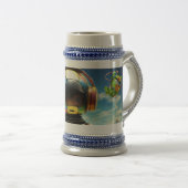 DJ Robot Mug - Conception futuriste de la console (Devant droit)
