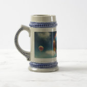 DJ Robot Mug - Conception futuriste de la console (Gauche)