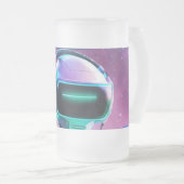 DJ Robot Mug - Conception futuriste de la console  (Devant droit)