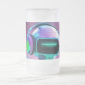 DJ Robot Mug - Conception futuriste de la console  (Centre)