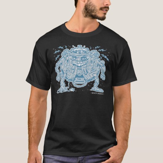 DJ Robot T-shirt (Voorkant)