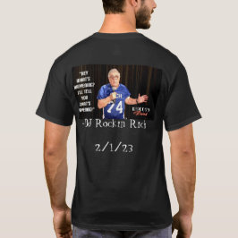 DJ Rockin' Rich/Rocco's Rewind HerdenkingsShirt T-shirt