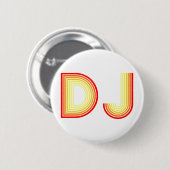  DJ RONDE BUTTON 5,7 CM (Voorkant /achterkant)